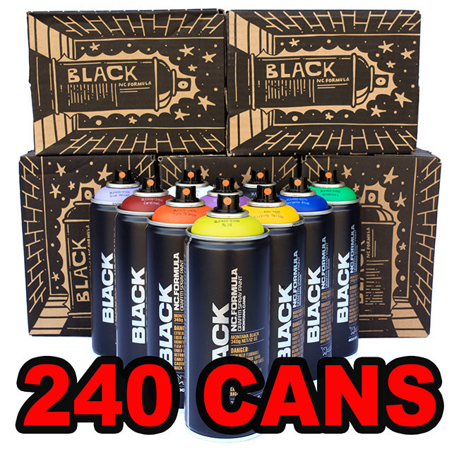 Black 240 Can Pack