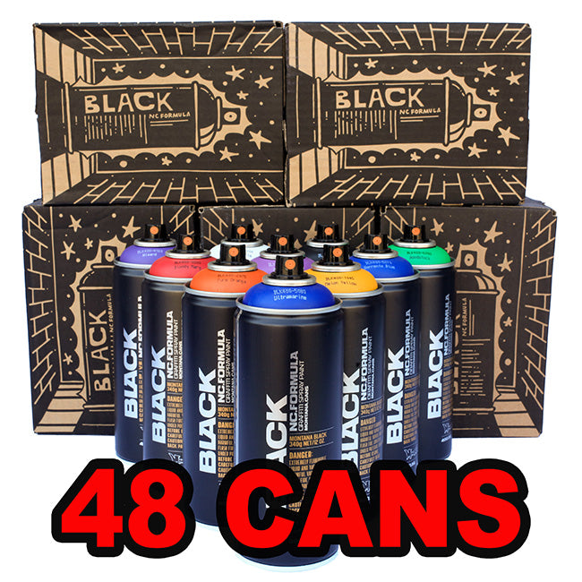 Black 48 Can Pack