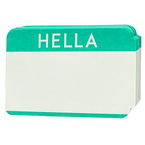 International Blank Stickers