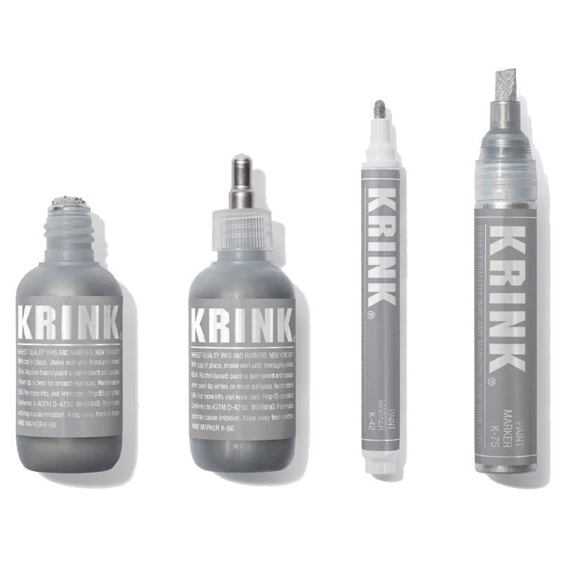 Silver Paint Marker Set