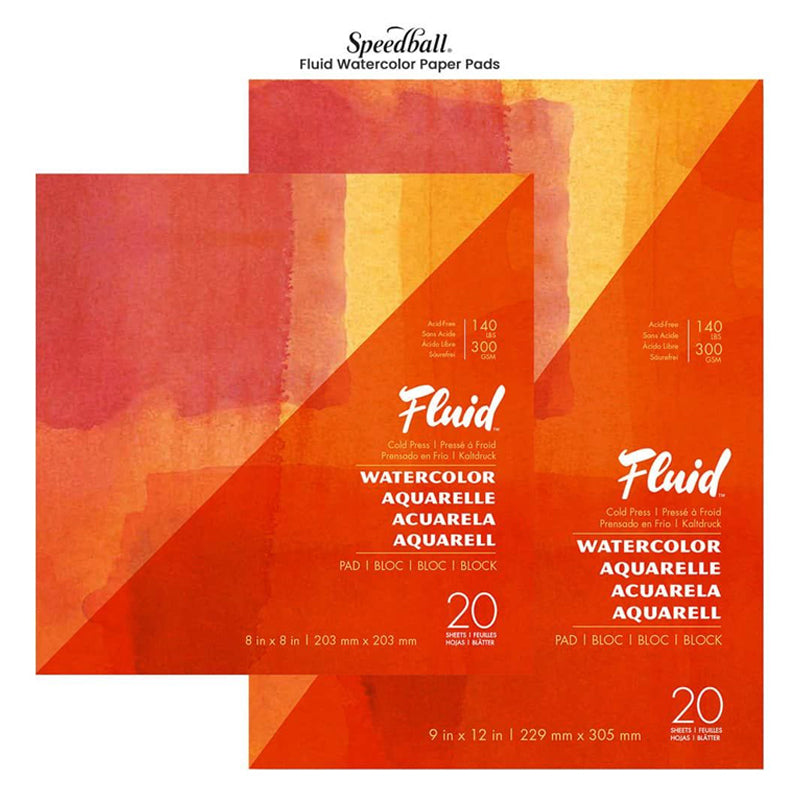 Fluid Watercolor Paper - Cold Press Pad