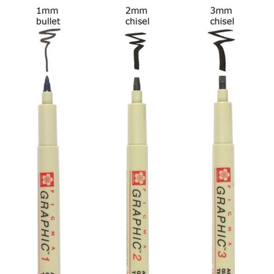 Pigma Graphic 1.0mm Bullet Tip