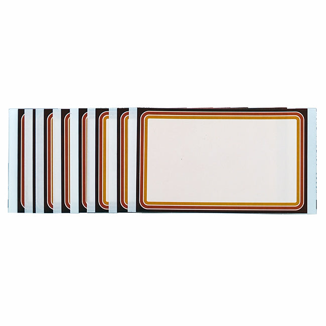 Groovy Border - Eggshell Sticker Pack