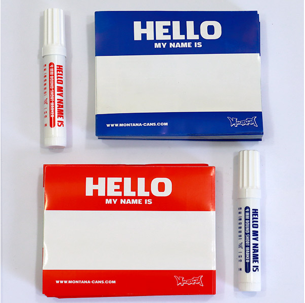 Montana HELLO Slap Duo [Stickers]