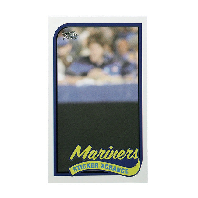 Mariners-Inspired Eggshell Blank Stickers