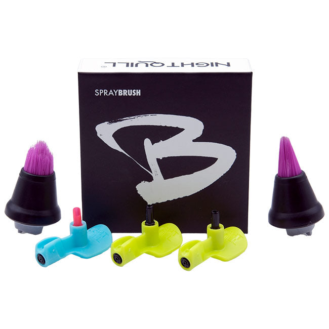 Night Quill Spray Brush Set