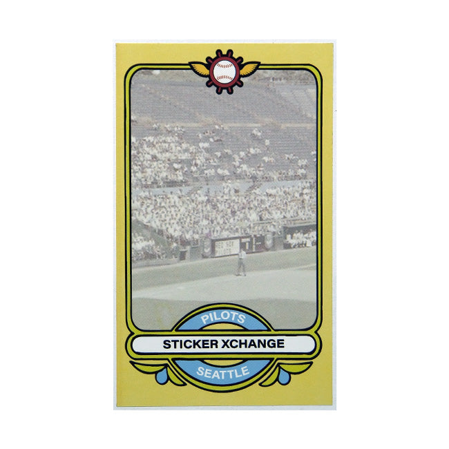 Seattle Pilots - Eggshell Sticker Pack