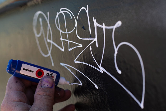 Press-N-Go White Out Marker - Standard Filled